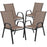 Flash Furniture Brazos 5 Pc Patio, Round Table/4 Chairs