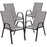 Flash Furniture Brazos 5 Pc Patio, Round Table/4 Chairs