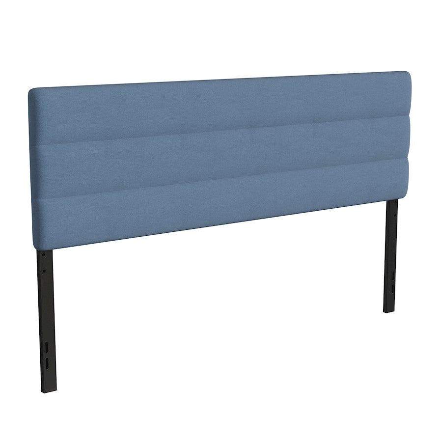 Flash Furniture Paxton Tufted King Headboard, Blue - TW-3WLHB21-BL-K-GG