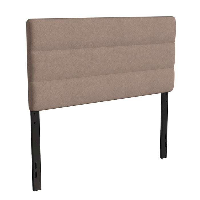 Flash Furniture Paxton Tufted Full Headboard, Taupe - TW-3WLHB21-TAN-F-GG