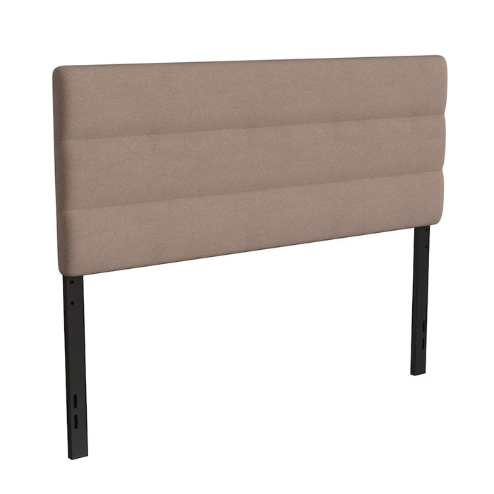 Flash Furniture Paxton Tufted Queen Headboard, Taupe - TW-3WLHB21-TAN-Q-GG