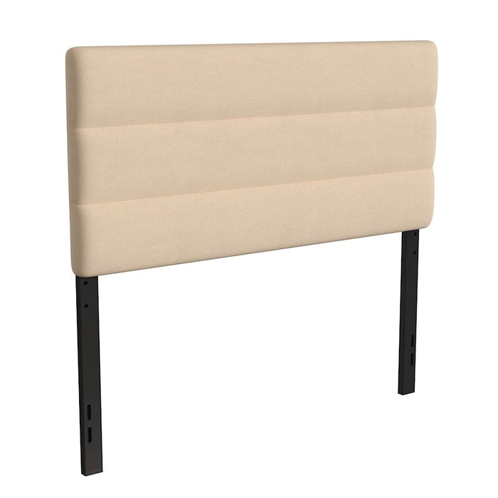 Flash Furniture Paxton Tufted Full Headboard, Cream - TW-3WLHB21-W-F-GG