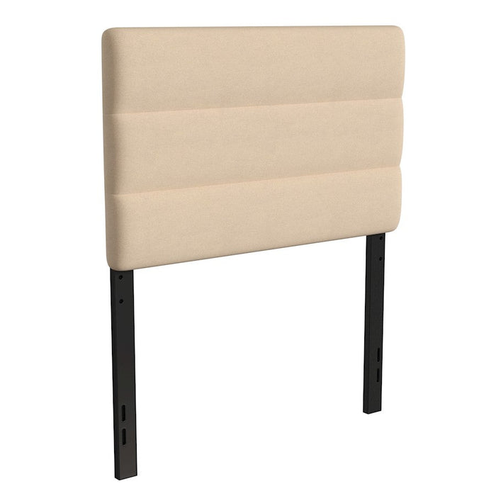 Flash Furniture Paxton Tufted Twin Headboard, Cream - TW-3WLHB21-W-T-GG