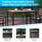 Flash Furniture Lark 3 Pc Patio Set, Table