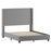 Flash Furniture Quinn Queen Size Platform Bed/Headboard, Gray - YK-1077-GY-Q-GG