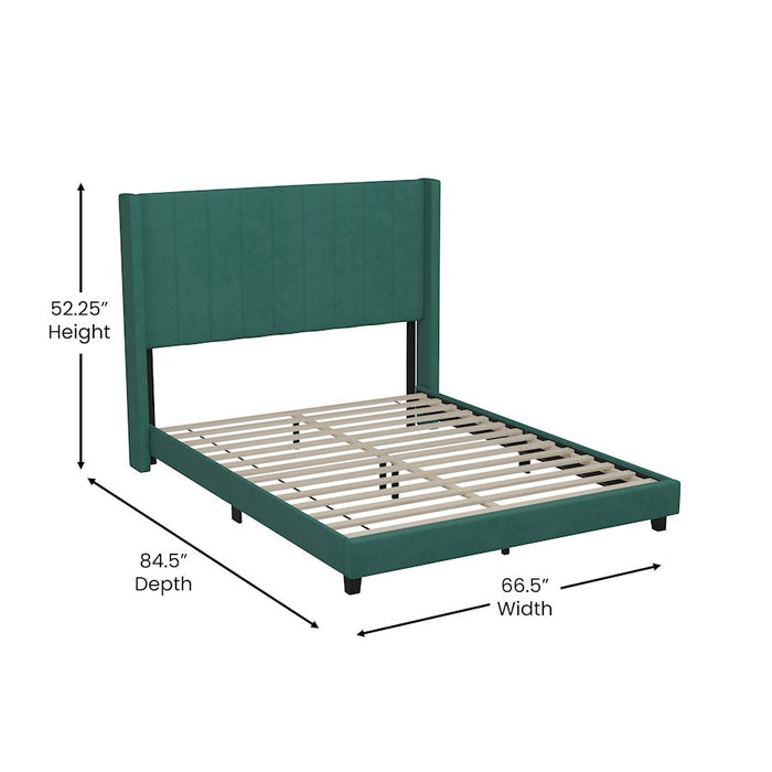 Flash Furniture Bianca Platform Bed/Headboard