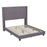 Flash Furniture Bianca Full Platform Bed/Headboard, Gray - YK-1079-GY-F-GG