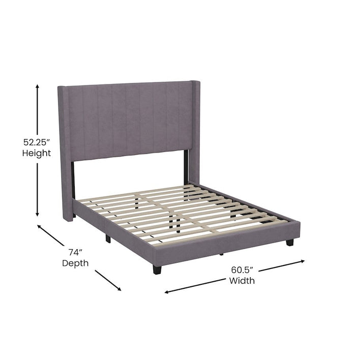 Flash Furniture Bianca Platform Bed/Headboard