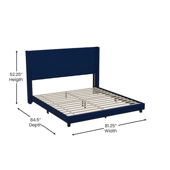 Flash Furniture Bianca Platform Bed/Headboard