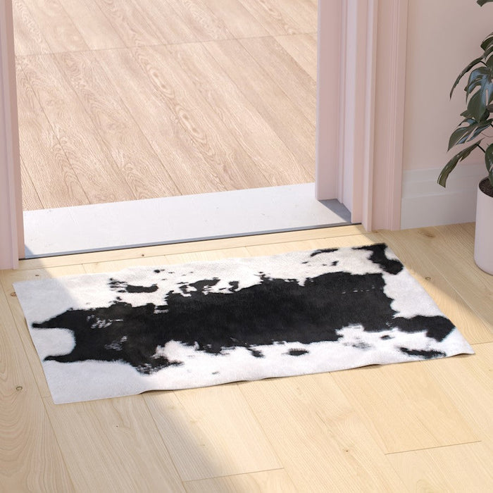 Flash Furniture Barstow 2X3 Faux Cowhide Rug