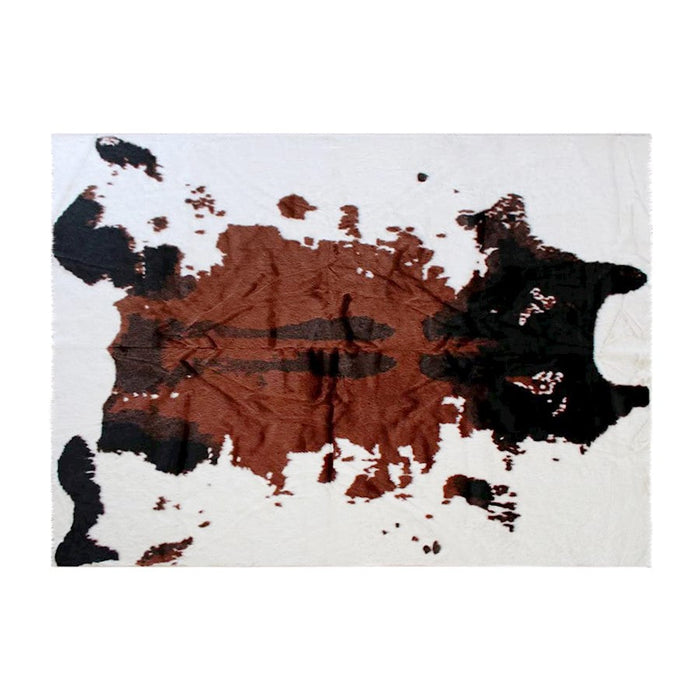 Flash Furniture Barstow 2X3 Faux Cowhide Rug, Brown - YTG-RGC31523-23-BN-GG