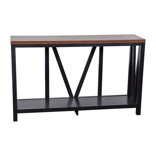 Flash Charlotte Entry Table, Black/Walnut - ZG-034-BK-WAL-GG