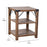 Flash Wyatt 3 Tier Side Table