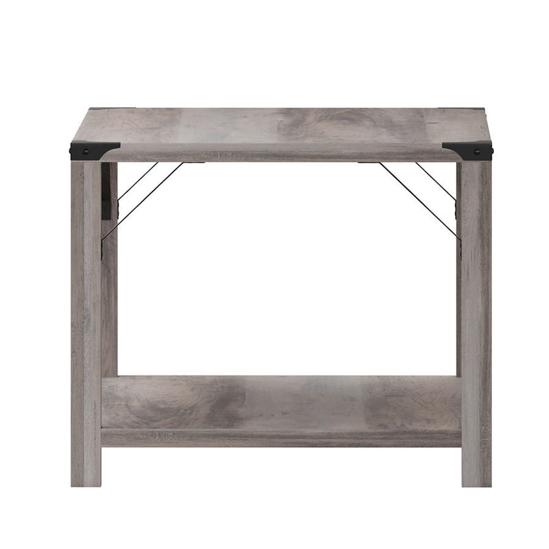 Flash Wyatt Wash 2 Tier Coffee Table, Gray