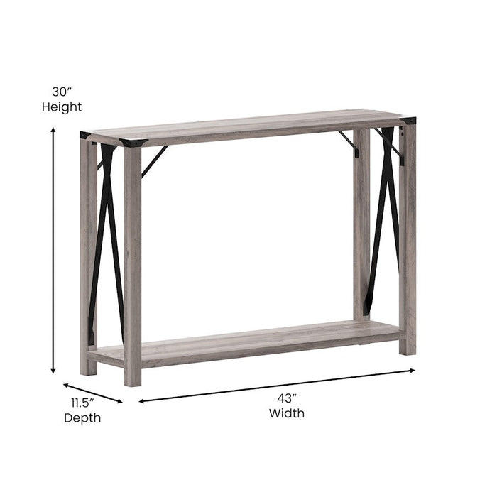 Flash Wyatt 2 Tier Entry Table