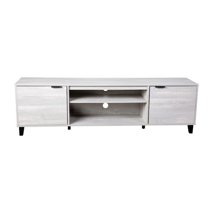 Flash Nelson 70" Storage TV Stand, Gray - ZG-129-70-GY-GG