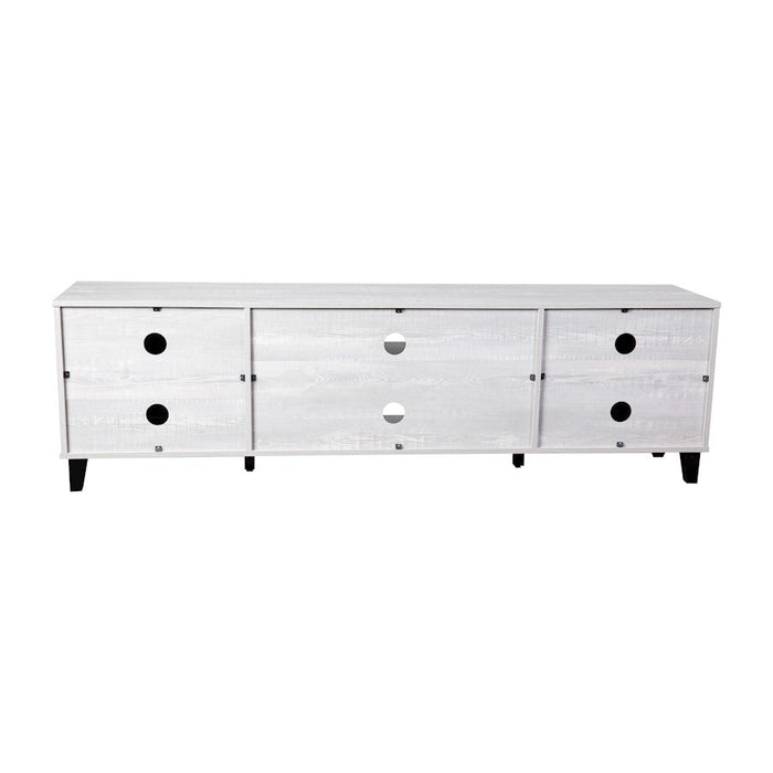 Flash Nelson 70" Storage Tv Stand, Gray