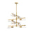 Designers Fountain Latitude Chandelier, Gold/Clear