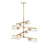 Designers Fountain Latitude Chandelier, Gold/Clear