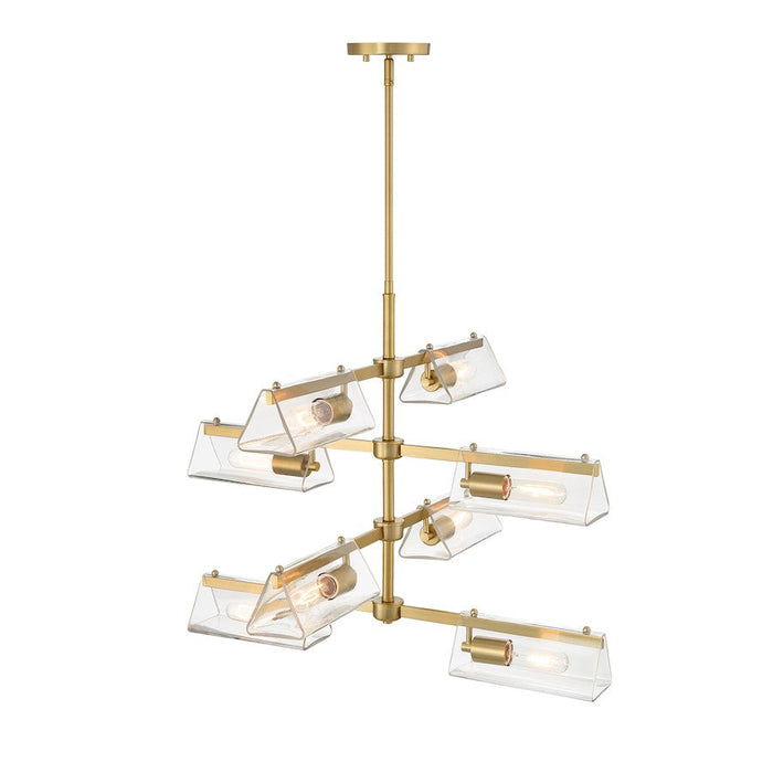 Designers Fountain Latitude Chandelier, Gold/Clear