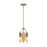 Designers Fountain Eden 8.5" 3 Light Pendant, Brass/Metal - D280M-8P-OSB