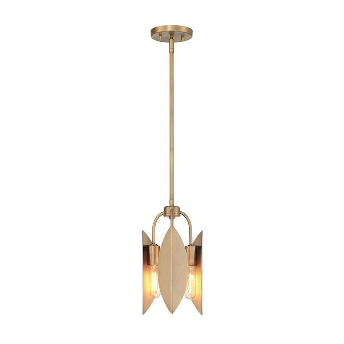 Designers Fountain Eden 8.5" 3 Light Pendant, Brass/Metal - D280M-8P-OSB