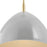 Designers Fountain Biba 15" 1 Light Pendant, Gold