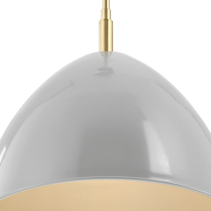 Designers Fountain Biba 15" 1 Light Pendant, Gold