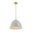 Designers Fountain Biba 15" 1 Light Pendant, Gold