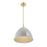 Designers Fountain Biba 15" 1 Light Pendant, Gold