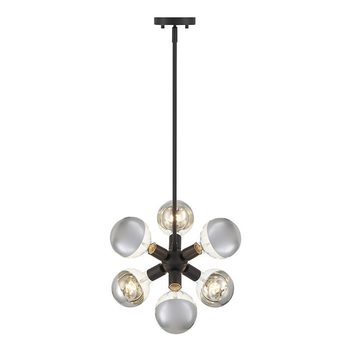 Designers Fountain Gambit 7" 6 Light Pendant