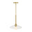 Designers Fountain Litto 14" 1 Light Pendant, Gold/Clear