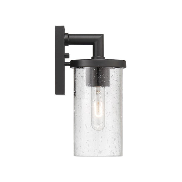 Designers Fountain Otto Wall Lantern, Black/Clear Seedy