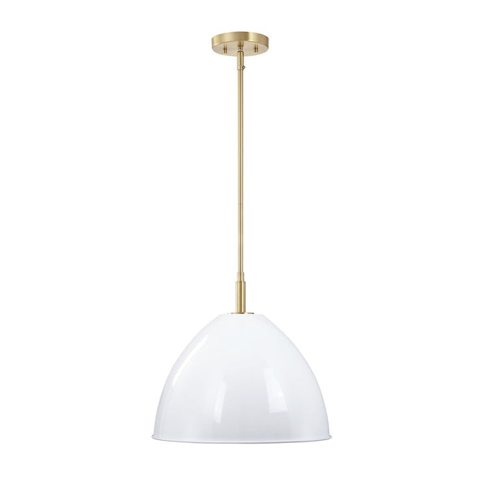 Designers Fountain Biba 15" 1 Light Pendant, Gold/Ice Mist - D300M-15P-BG