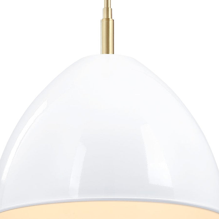 Designers Fountain Biba 15" 1 Light Pendant, Gold