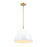 Designers Fountain Biba 15" 1 Light Pendant, Gold