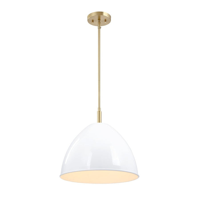 Designers Fountain Biba 15" 1 Light Pendant, Gold