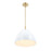 Designers Fountain Biba 15" 1 Light Pendant, Gold