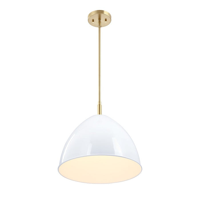 Designers Fountain Biba 15" 1 Light Pendant, Gold