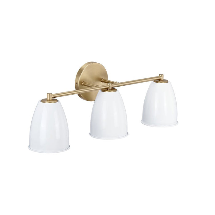 Designers Fountain Biba 24" 3 Light Vanity, Gold