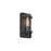 Designers Fountain Pearl Street 1Lt Wall Lantern, Black/Clear