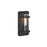 Designers Fountain Pearl Street 1Lt Wall Lantern, Black/Clear