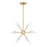 Designers Fountain Star Dust 8 Light Pendant, Brushed Gold - D304C-15P-BG