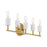 Designers Fountain Star Dust 5 Light Vanity, Brushed Gold