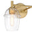 Designers Fountain Summer Jazz 2 Light Vanity, Gold/Clear