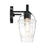 Designers Fountain Summer Jazz 2 Light Vanity, Black/Clear