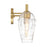 Designers Fountain Summer Jazz 3 Light Vanity, Gold/Clear