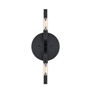 Designers Fountain Skye 2 Light Wall Sconce, Matte Black - D314C-2WS-MB