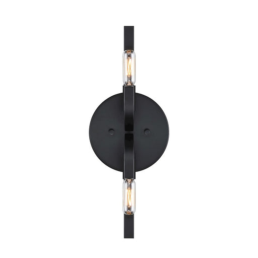 Designers Fountain Skye 2 Light Wall Sconce, Matte Black - D314C-2WS-MB