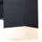 Designers Fountain Willowsong 14" Outdoor Sconce, Black/Opal